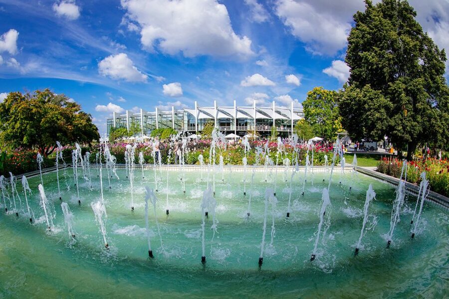Erfurt: Egapark garden Entrance Ticket - A massive play area for families