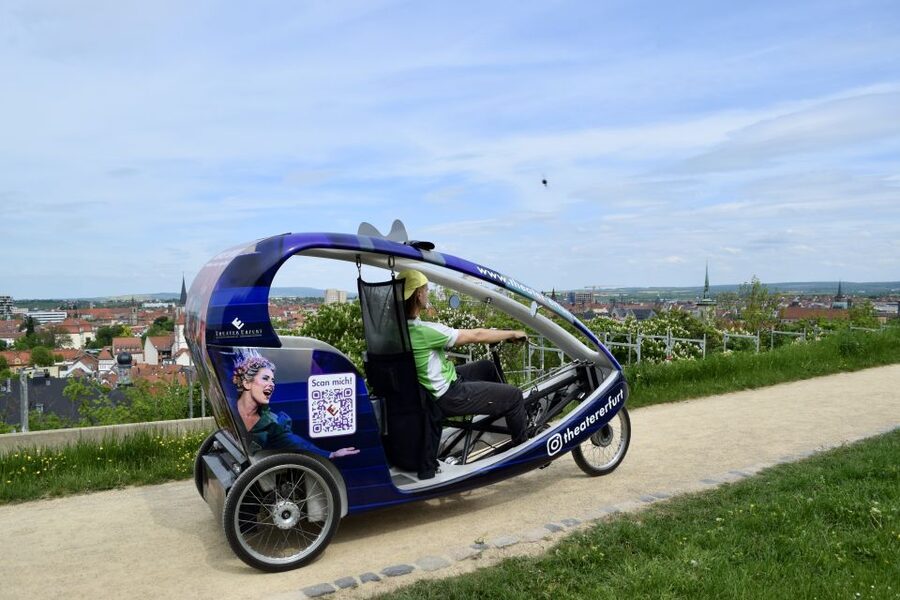 Erfurt: Guided Petersberg Citadel Tour by E-Rickshaw - St. Peter’s Church and the Defension Barracks