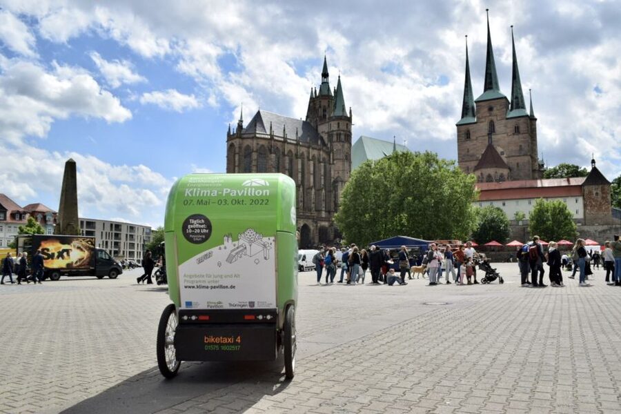 Erfurt: KiKa TV Characters Kids Tour by Pedicab - The Sandman, Tabaluga, and Pittiplatsch stops