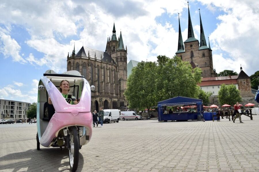 Erfurt: Private Guided Classic Old Town E-Rickshaw Tour - Starting at the Fish Market and House of Sonneborn