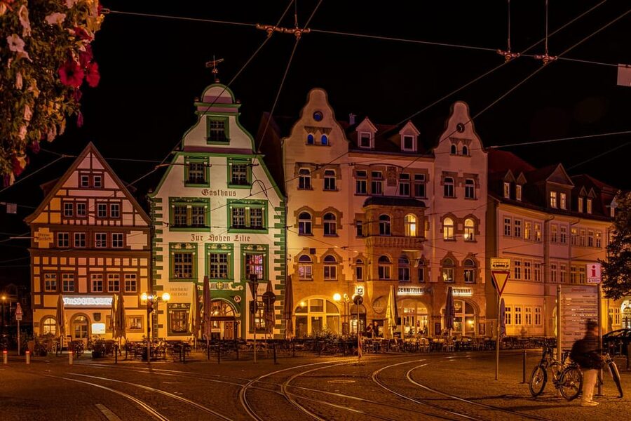 Erfurt: With Night Watchman Schwalbe through the Old Town, including tasting - Legends, troublemakers, and strange old Erfurt stories