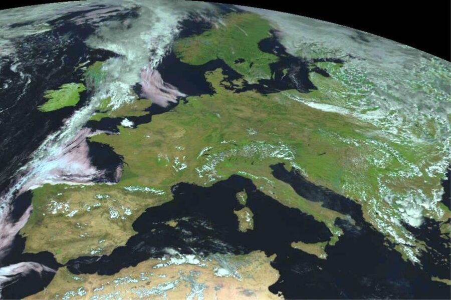 EUMETSAT - weather data for the world "made in Darmstadt" - Entering the EUMETSAT site in Darmstadt