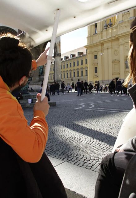 Exploring Munich in a Rikscha - Marienplatz: Munich’s grand first impression