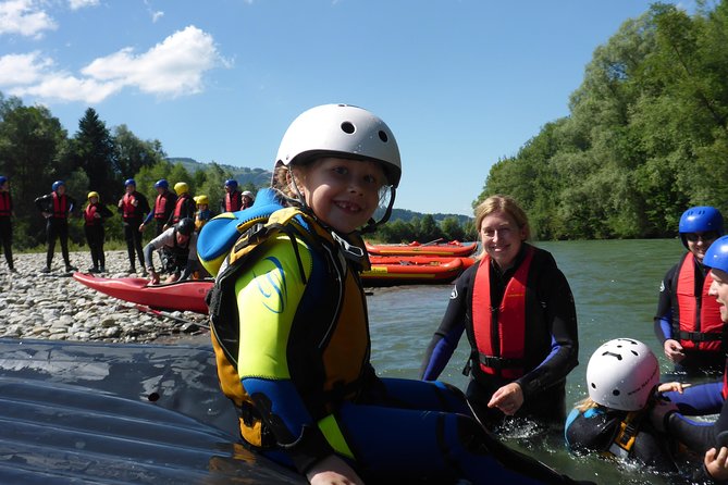Family rafting Iller - white water rafting level 1 - From Safety Briefing to Iller Rafting