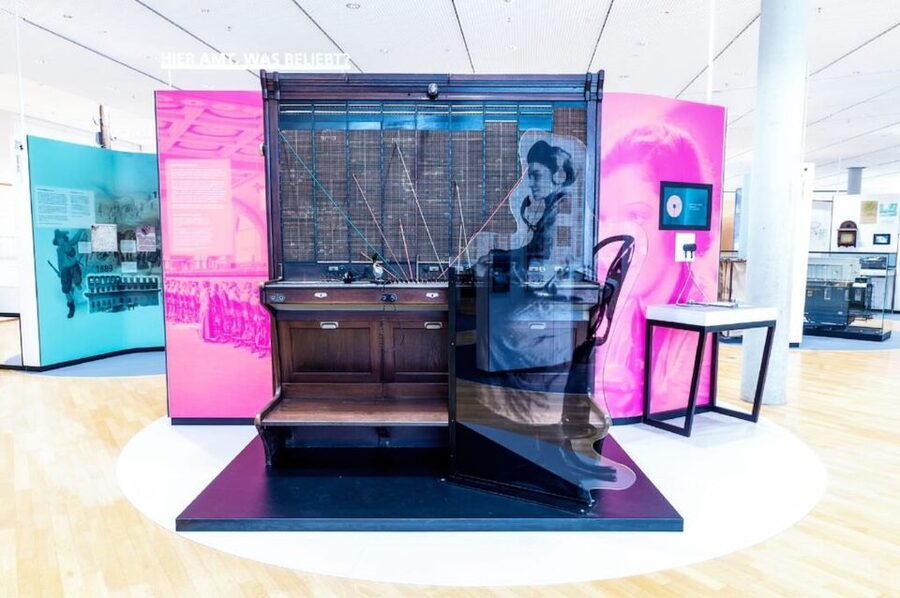 Frankfurt: Museum of Communication Exhibitions - Telegraphs, telephones, radios, and fax machines