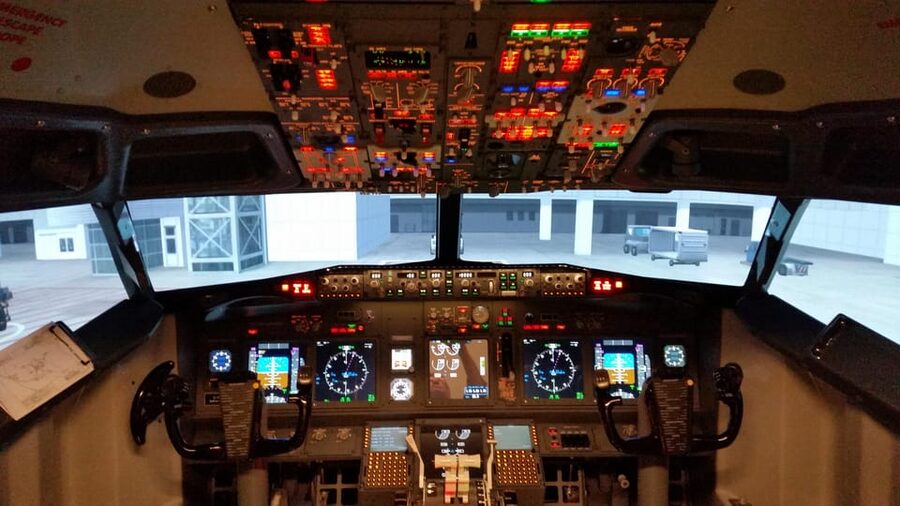 Frankfurt: "Ready for take off" - Flight Simulator B737 - Key points about the Frankfurt flight simulator