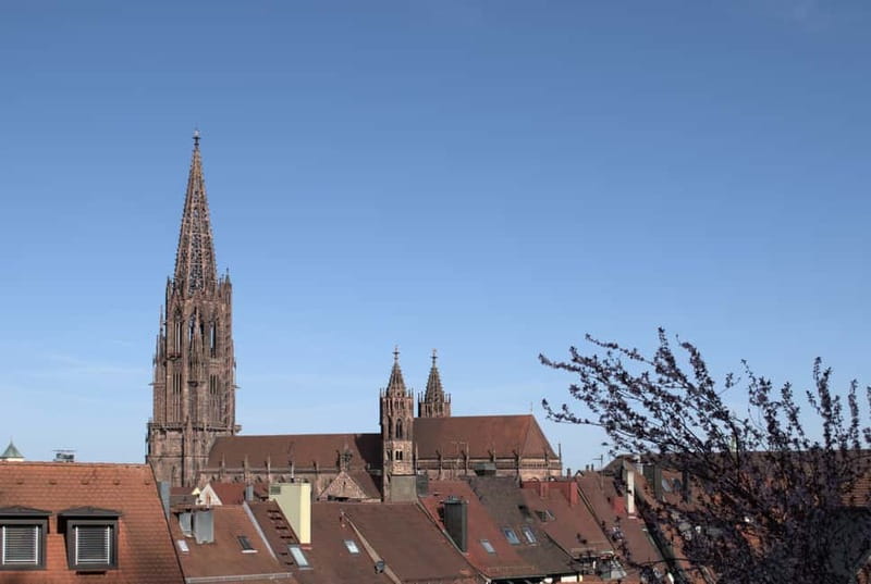 Freiburg City Tour: with visit of the Freiburg Minster - The ten-minute guided stop