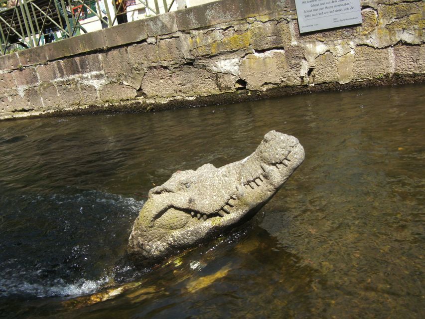 Freiburg: English Tours of the Old City - Martinstor and the end near Bertoldsbrunnen