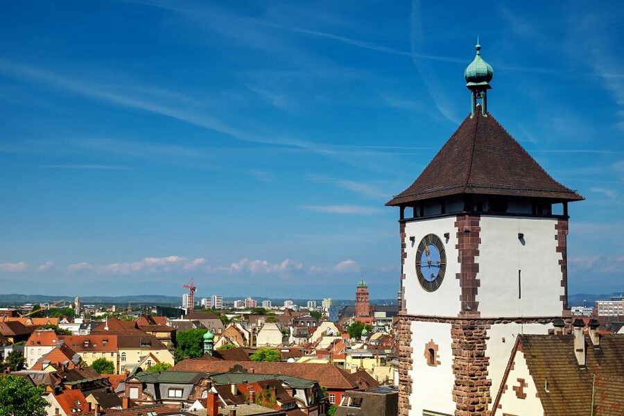 Freiburg: Express Walk with a Local in 60 minutes - Walking toward Kanonenplatz