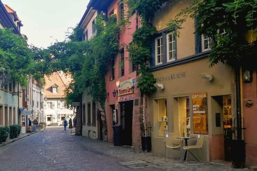 Freiburg: Gässle, Bächle and More City Tour - Konviktstrasse: Freiburg’s classic narrow lane