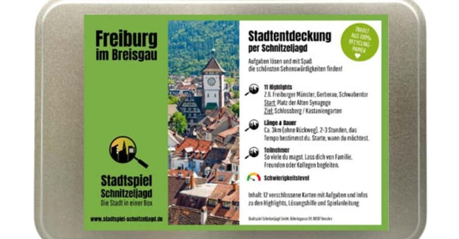 Freiburg im Breisgau: Scavenger Hunt Self-Guided Tour - Key points at a glance