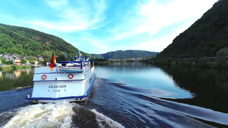 From Alken: Moselle Valley Sightseeing Cruise - Boarding at Personenschifffahrt MS Goldstück