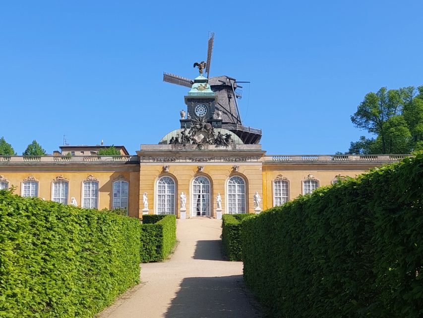 From Berlin: Potsdam Half-Day Guided Tour - Sanssouci Park: fountains, flower beds, and palace views