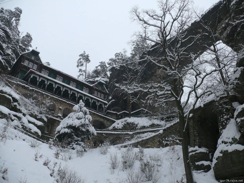 From Dresden: Bohemia and Saxon Switzerland Winter Tour - Van transfers and a small-group setup