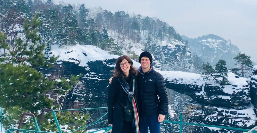 From Dresden: Bohemia and Saxon Switzerland Winter Tour - Bastei Bridge and the Elbe views