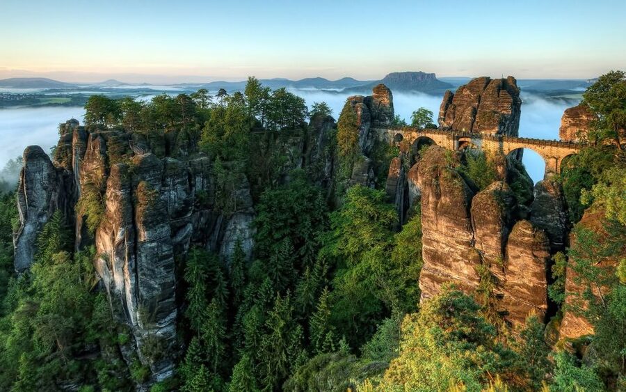 From Dresden: Bohemian & Saxon Switzerland Day Trip - Bastei Bridge and the Elbe Canyon