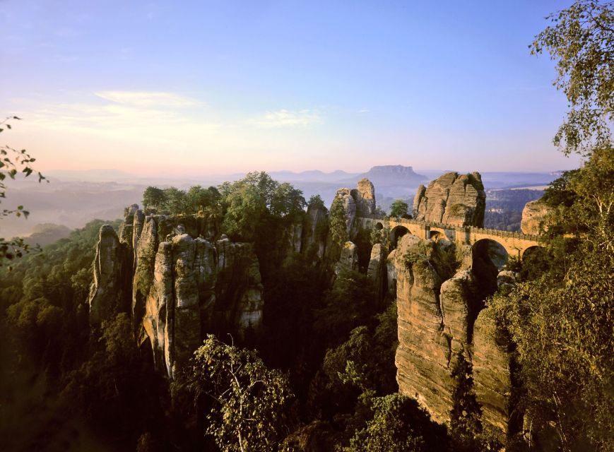 From Dresden: Saxon Switzerland & Pillnitz Castle - From Dresden Hauptbahnhof into Saxon Switzerland
