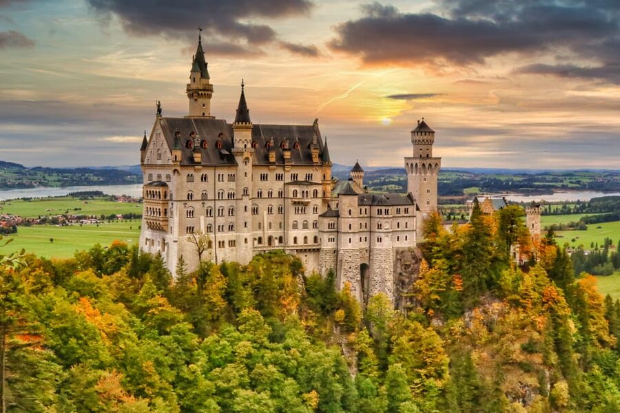 From Füssen: Neuschwanstein & Linderhof Castles Private Tour - Inside Ludwig II’s famous castle