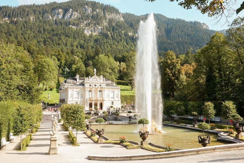 From Munich: Premium Neuschwanstein Castle & Linderhof Tour - Linderhof Palace and Ludwig’s smaller retreat