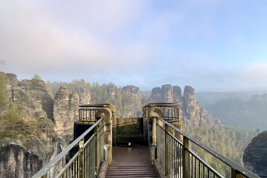 From Prague: Bohemian and Saxon Switzerland Full-Day Tour - Pravcicka Gate and the Czech sandstone trails