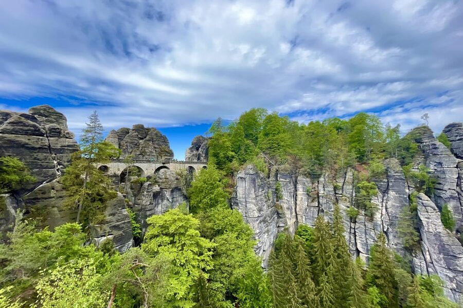 From Prague: Bohemian and Saxon Switzerland Full-Day Tour - Kamenice Gorge and the small boat ride