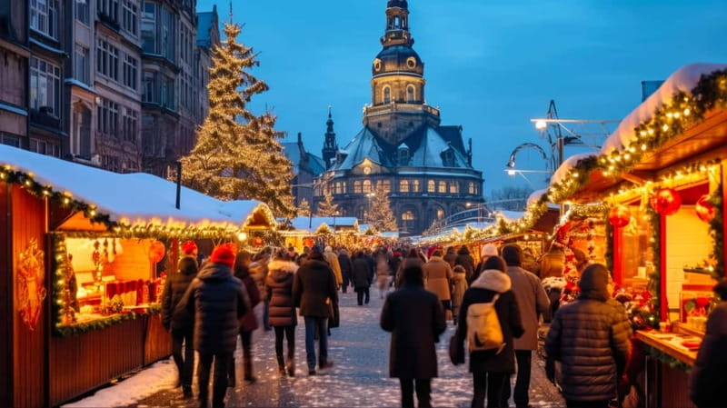 From Prague: Dresden Christmas markets and old town tour - Three Dresden Christmas markets, three different moods