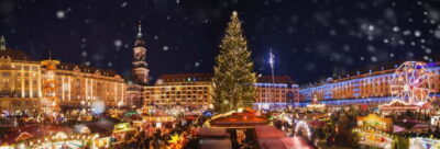 From Prague: Dresden Christmas markets and old town tour