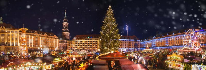 From Prague: Dresden Christmas markets and old town tour - Dresden’s old town before the markets