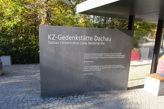 Guided Dachau Concentration Camp Memorial Site Tour with Train from Munich - One Hour in the Museum Exhibition