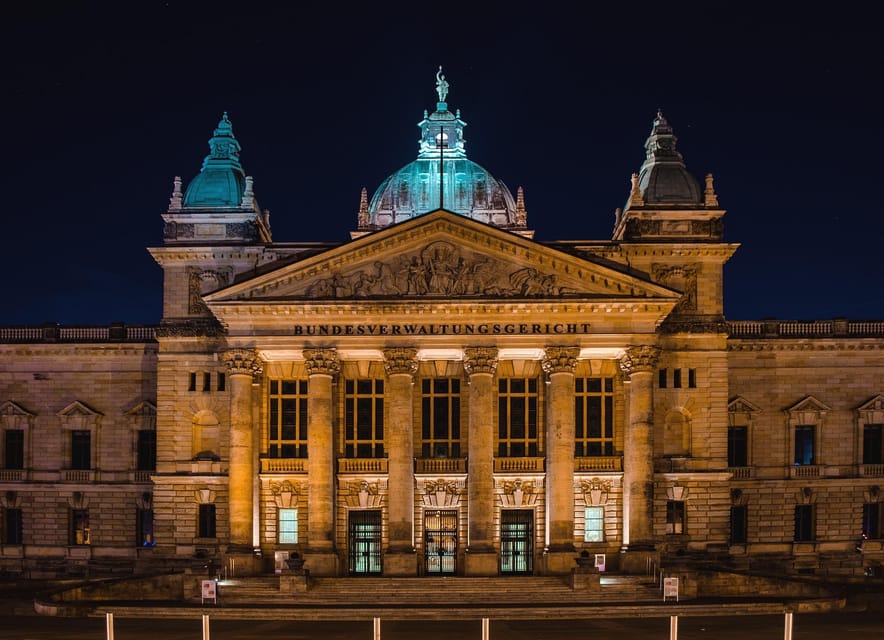 Guided tour of the Federal Administrative Court in Leipzig - The domed hall and ceremonial architecture