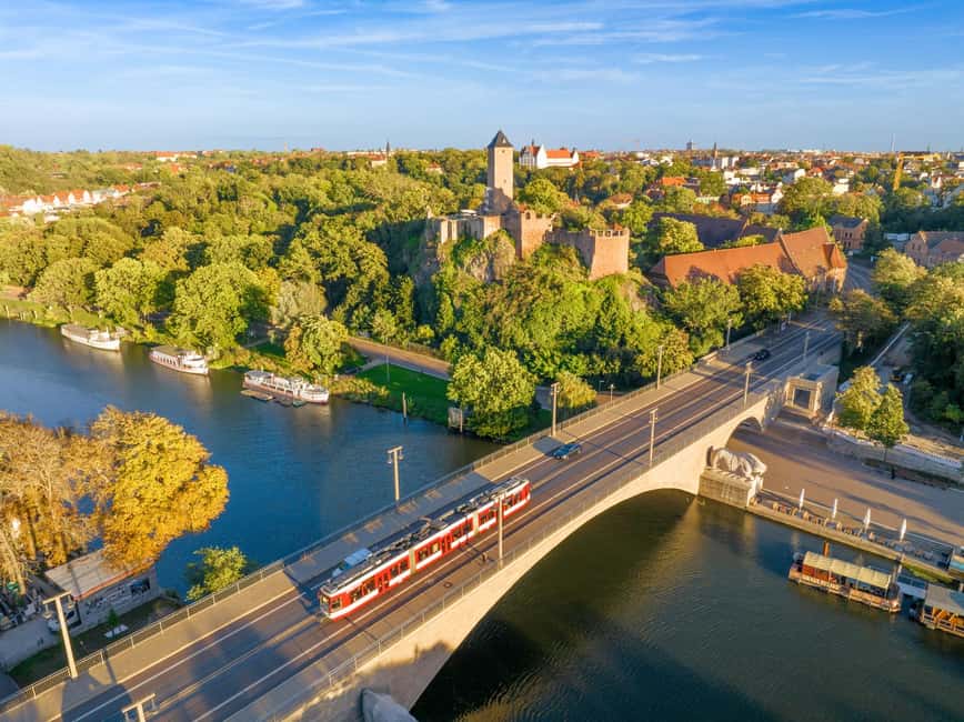 Halle (Saale) : Die Stadtrundfahrt mit dem Halle-Hopper - Why the Halle-Hopper works well in Halle