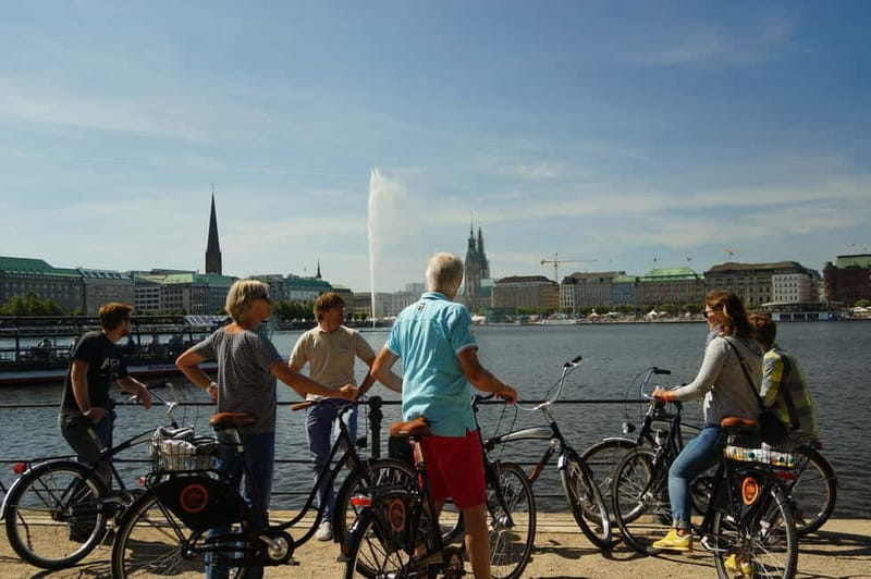 Hamburg 3-Hour Bike Tour - Brick canals in Speicherstadt