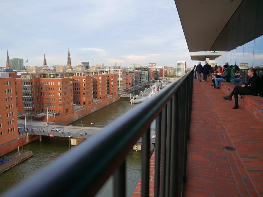 Hamburg: Elbphilharmonie Plaza Guided Tour - The Plaza views over Hamburg