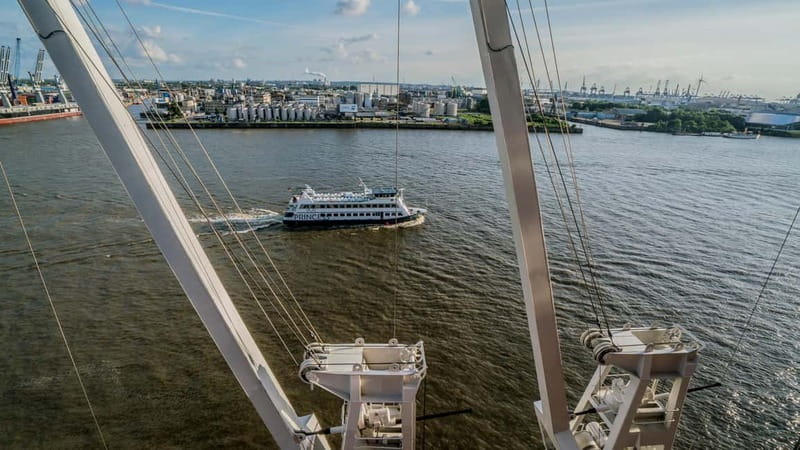Hamburg: Guided Grand Harbor Sightseeing Cruise by Ship - Rickmer Rickmers and Cap San Diego