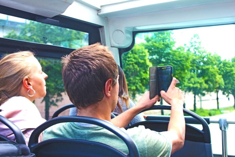 Hamburg: Hop-On Hop-Off Bus City Tour - Line F - Reeperbahn, Hans Albers Square, and Beatles Square