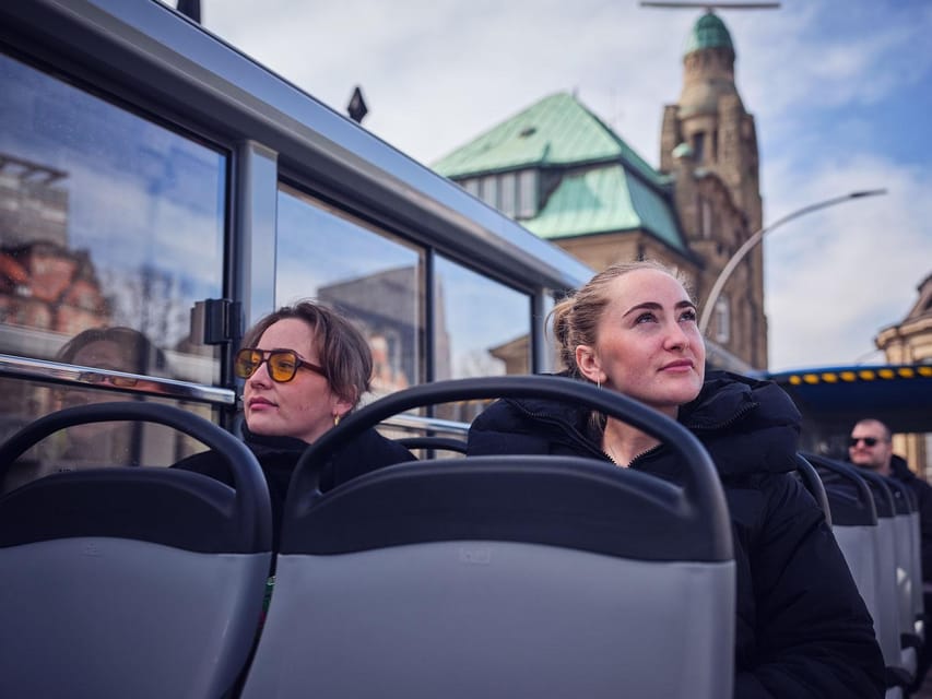Hamburg: Hop-On Hop-Off Bus City Tour - Line F - Commentary, languages, and the ride itself