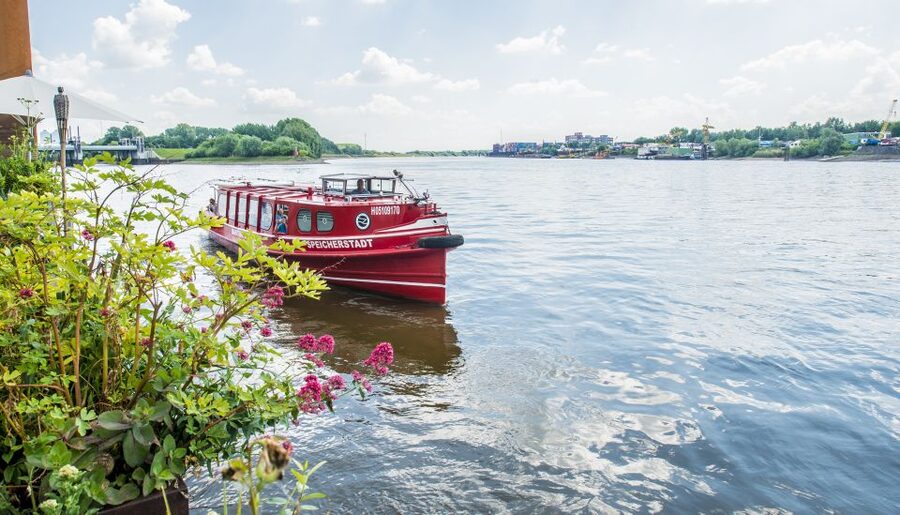 Hamburg: Hop-On Hop-Off Harbor Cruise with Commentary - HafenCity and the Elbphilharmonie view