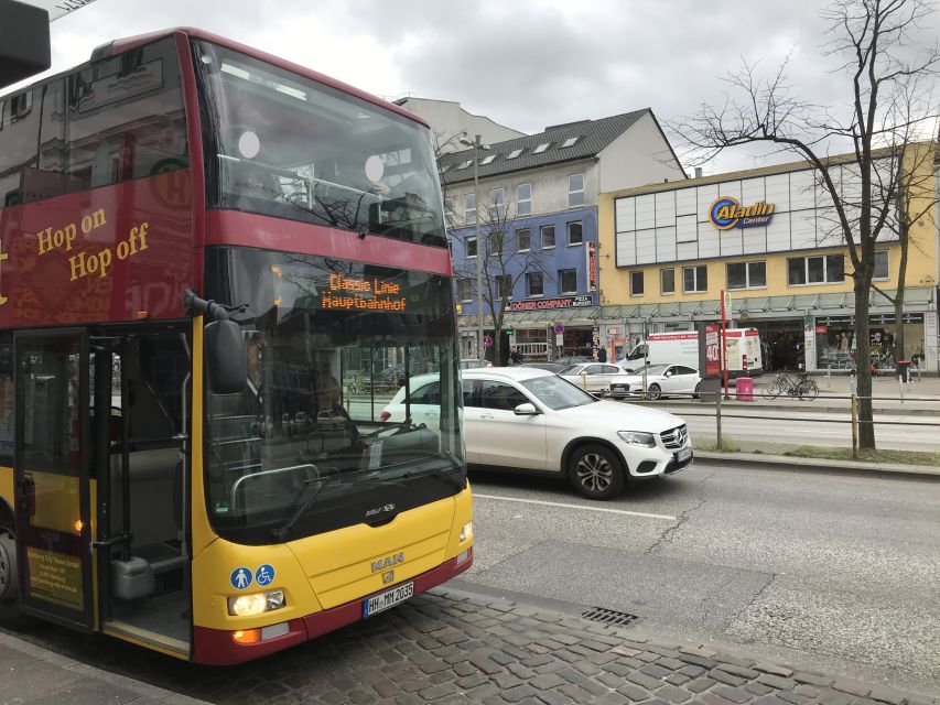 Hamburg: Line C Sightseeing Hop-On Hop-Off Bus Tour - Reeperbahn and St. Georg