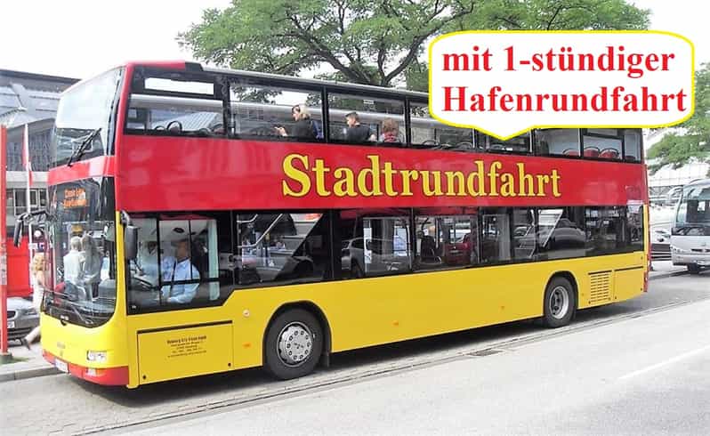 Hamburg: Line C Sightseeing Tour Hop On Hop Off and Harbor Cruise - Landungsbrücken is the day’s main junction