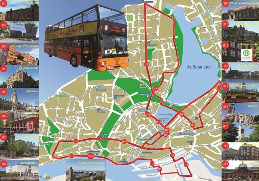 Hamburg : Line G Hop-On Hop-Off Sightseeing Tour - Why this bus route works well in Hamburg