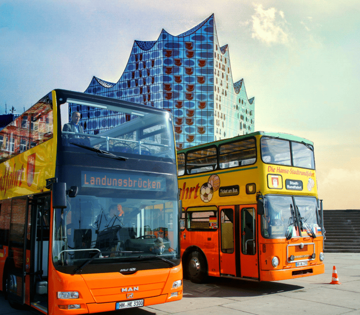 Hamburg : Line G Hop-On Hop-Off Sightseeing Tour - Starting at Landungsbrücken and the harbor