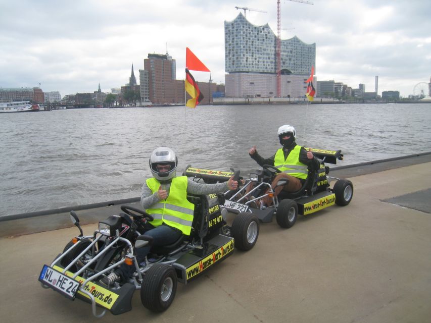 Hamburg: Panoramic Streetkart Tour - Documents, rules, and physical limits
