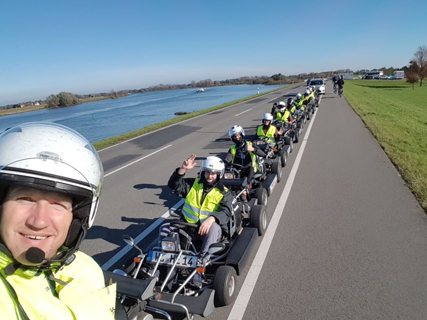 Hamburg: Panoramic Streetkart Tour - The briefing and the first turn behind the wheel