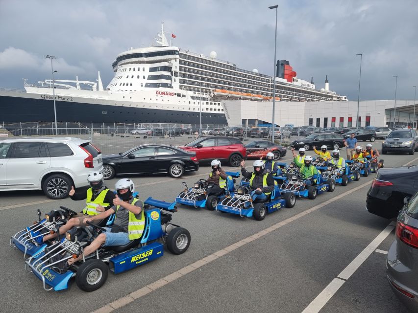 Hamburg: Panoramic Streetkart Tour - Elbuferstrasse and the faster stretch