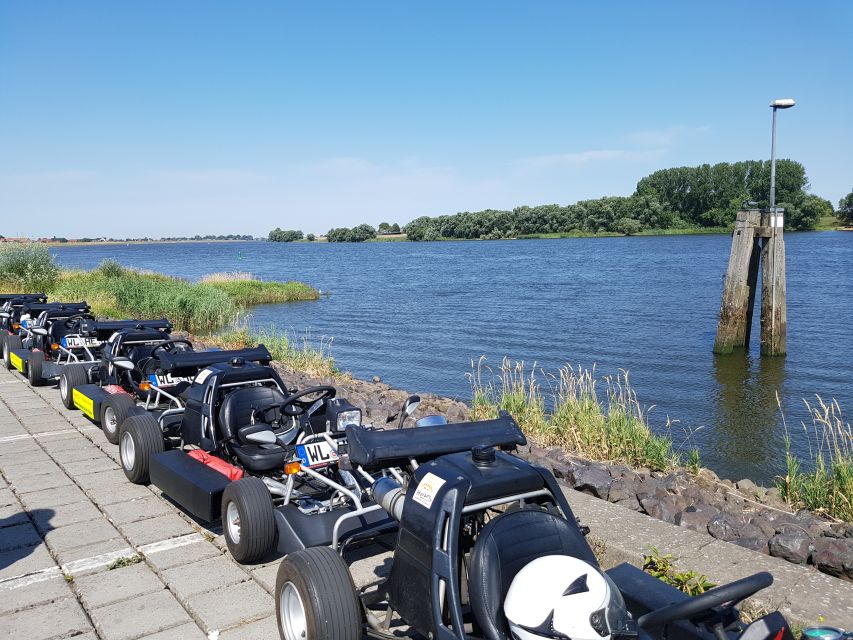 Hamburg: Panoramic Streetkart Tour - The Elbe dike and southern Hamburg views