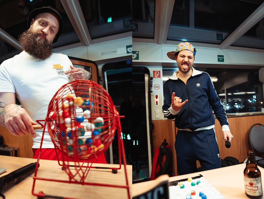 Hamburg: Party Bingo with the Bingo Gringos - Ben and Max set the tone