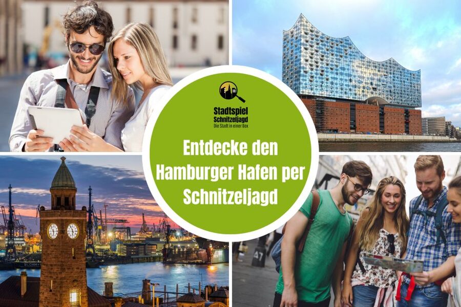 Hamburg: Scavenger Hunt Self-Guided Tour around the port - Starting at Kornhaus bridge and Fleetschlösschen