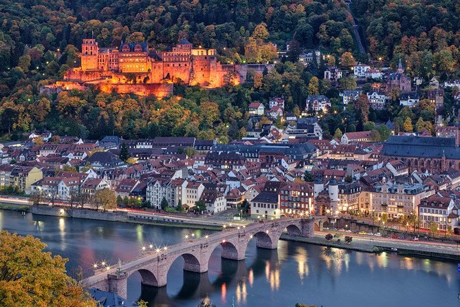 Heidelberg Castle and Old Town Tour from Frankfurt - Heidelberg Castle above the Neckar Valley