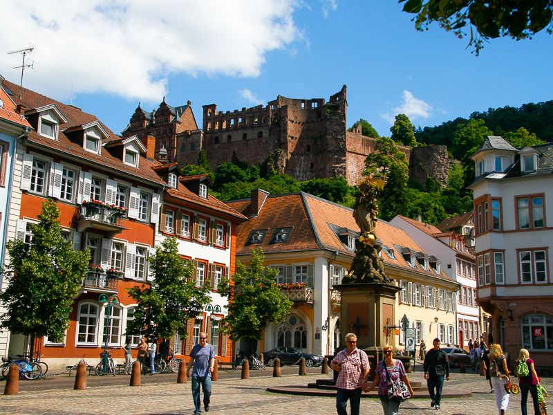 Heidelberg Castle Tour: Residence of the Electors - Walking through the former Hortus Palatinus