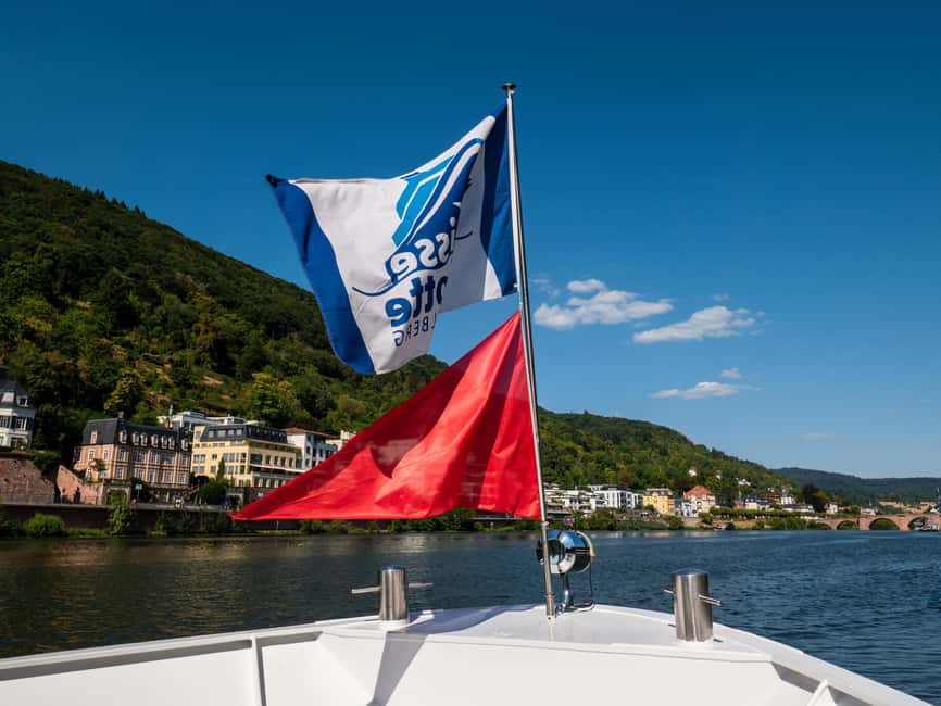 Heidelberg: Neckar River Sightseeing Cruise with a Drink - Key points to know before boarding